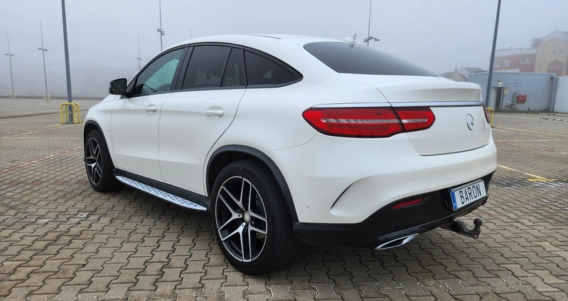 Mercedes-Benz GLE cena 159000 przebieg: 233000, rok produkcji 2016 z Zaklików małe 667